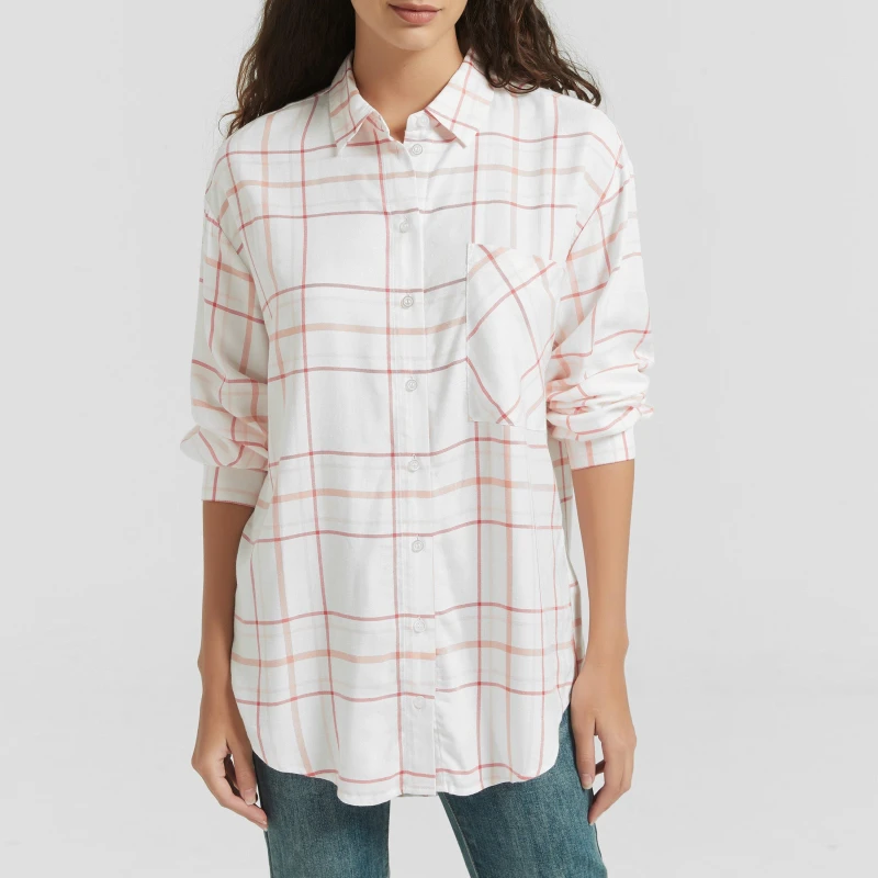 Image of Be You Check Shirt - Pink Pink 8
