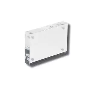 Image of Deflecto Magnetic Block Desktop Business Card Holder Acrylic 15mm