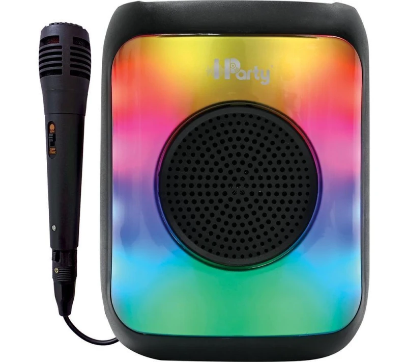 Image of LEXIBOOK iParty K8310 Portable Bluetooth Speaker - Black 3380743105239