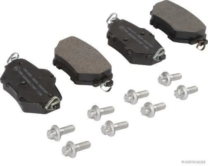 Image of Brake pad set HERTH+BUSS JAKOPARTS J3612051