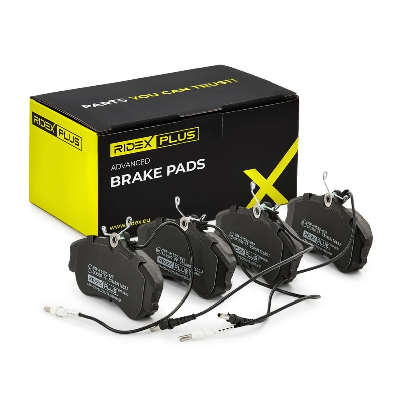Image of RIDEX PLUS Brake pad set RIDEX PLUS 402B0265P