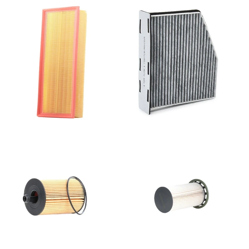 Image of RIDEX 4055F25069 Filter Set with gaskets/seals, with pre-filter Filter Set (4055)