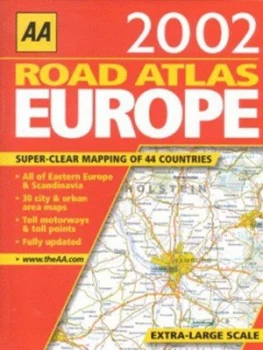Image of Aa Road Atlas Europe 2002 Book