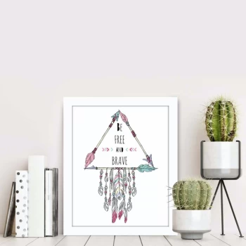 Image of BCT-085 Multicolor Decorative Framed MDF Painting