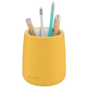 Image of Leitz Cosy Pen Pot Warm Yellow