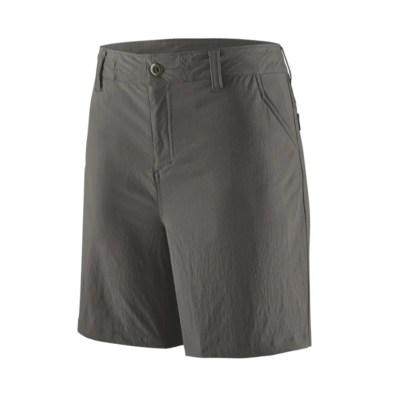 Image of Womens shorts Patagonia Quandary - 7 in. Gris Female 26