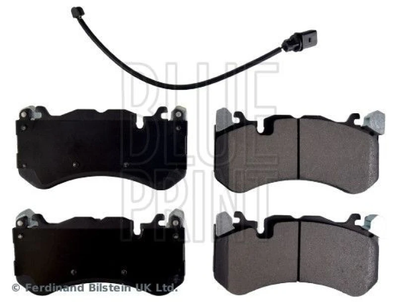 Image of Blue PRINT Brake pad set Blue PRINT ADBP420043