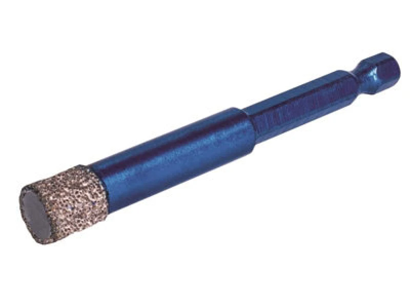 Image of Mexco A10Vbdb12 Xcel Grade Wax Filled (Hex Fit) Tile Drill Bit 12mm Mexa10Vbdb12