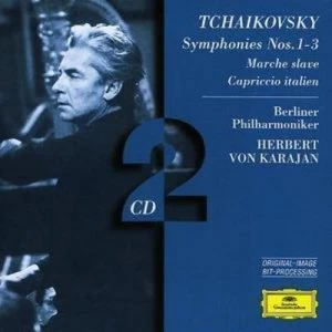 image of Symphonies Nos 1 - 3 Marche Slave Von Karajan Bpo by Pyotr Il'yich Tchaikovsky CD Album