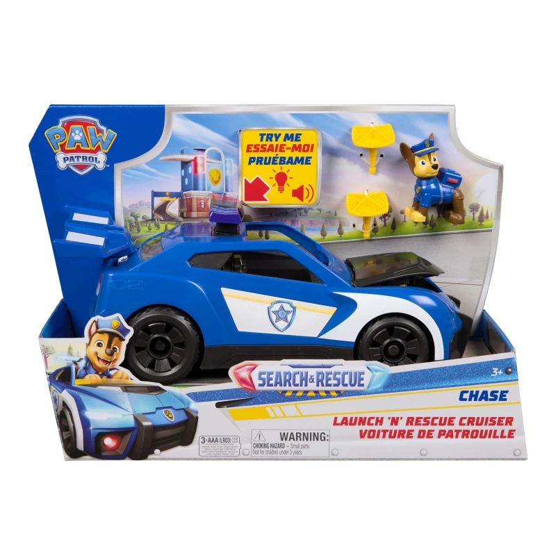 Image of Paw Patrol PAW Patrol Search & Rescue Chase Cruiser Vehicle Multi unisex One Size