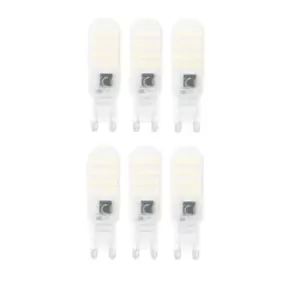 Image of 4W LED Mini Bulb G9, Warm White 3000K (pack of 6)