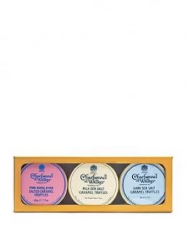 image of Charbonnel Et Walker Charbonnel Et Walker Dark, Milk And Pink Himalayan Salted Caramel Gift Set 144G