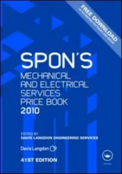 Image of Spons mechanical and electrical services price book 2010 by Davis Langdon