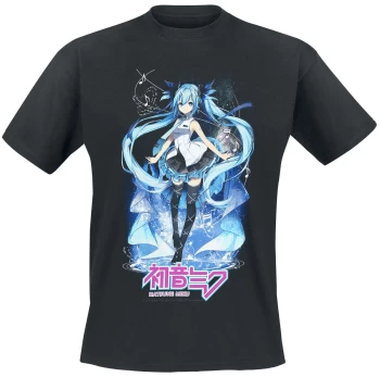 Vocaloid Hatsune Miku - Euphoria T-Shirt black