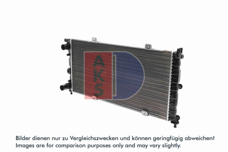 Image of AKS DASIS 080830N Engine radiator Aluminium, Mechanically jointed cooling fins Radiator,engine cooling (470)