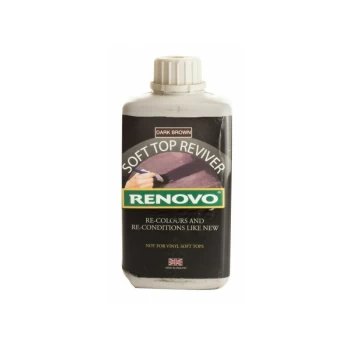 image of RENOVO Soft Top Reviver - Brown - 500ml - RHRBRO5001125