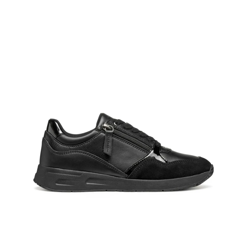 Image of Geox Womens Trainers Geox Bulmya B Noir Female 37
