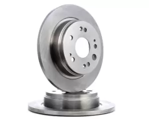 Image of RIDEX Brake disc HONDA 82B0437 42510S7AJ00,42510S7AJ50 Brake rotor,Brake discs,Brake rotors