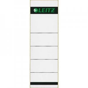 Image of Leitz Lever arch file labels 1642-00-85 61 x 191mm Paper Grey Permanent 10 pcs
