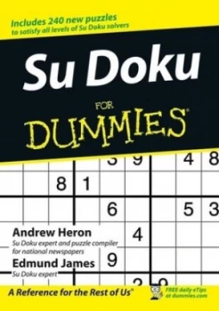Image of Su Doku for Dummies by Andrew Heron Book