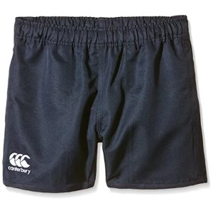 Image of Canterbury Of New Zealand Boys Rugby Professional Polyester Shorts-Navy, Size 10