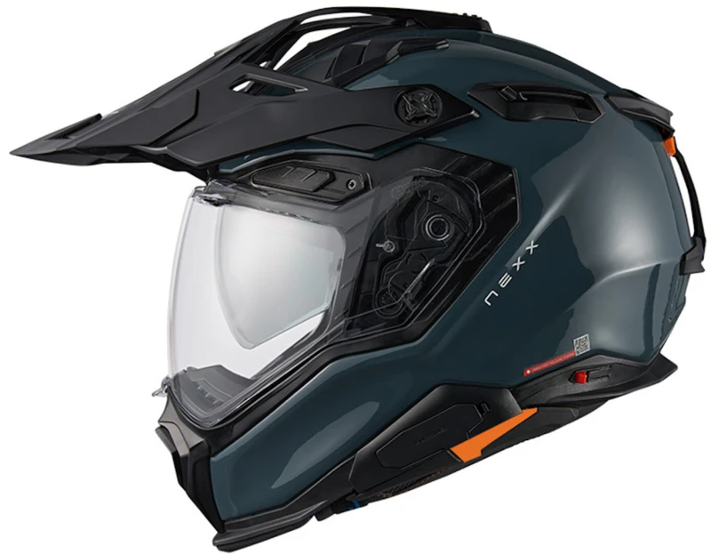 Image of Nexx X.WED3 Wild Pro Wild Blue Adventure Helmet Size 2XL