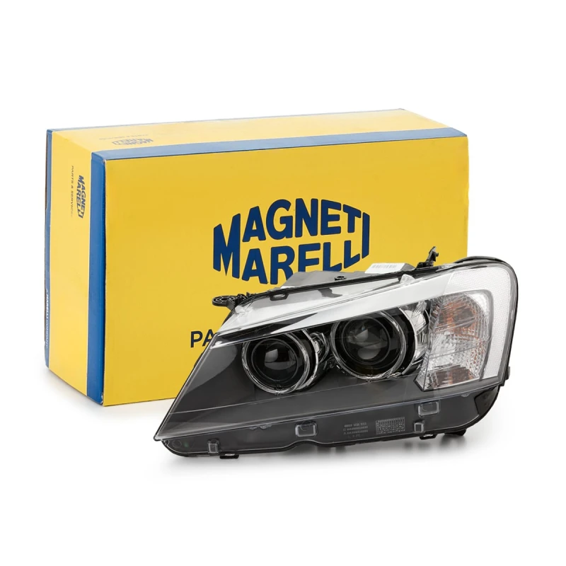 Image of MAGNETI MARELLI 710815029039 Headlights W5W, Left, with motor for headlamp levelling, Bi-Xenon Headlight (259)
