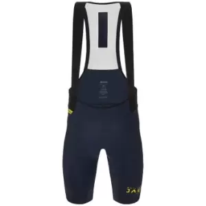 Santini Maillot Jaune Tour De France 2022 Cycling Bib Shorts - Blue