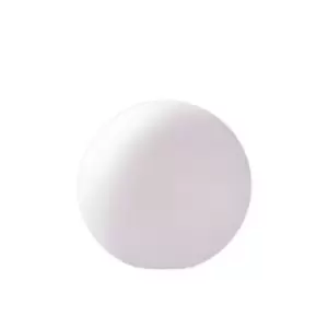 Image of Huevo Ball Table Lamp 1 Light CFL Small In Line Switch Indoor, Opal White