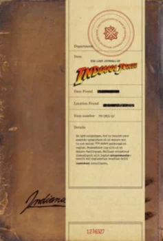Image of The Lost Journal of Indiana Jones by Dr Henry Indiana Jones Jr Paperback