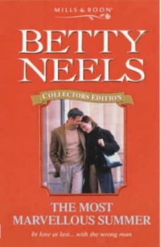 Image of The Most Marvellous Summer by Betty Neels Paperback