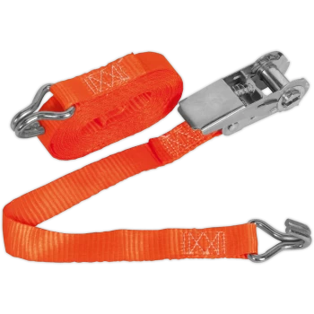 image of Sealey Ratchet Tie Down Strap 25mm 4.5m 800kg