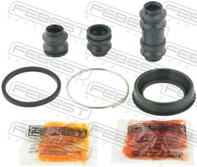 Image of FEBEST 0475-K96R Brake Caliper Repair Kit Rear Axle Repair Kit,brake caliper (405)