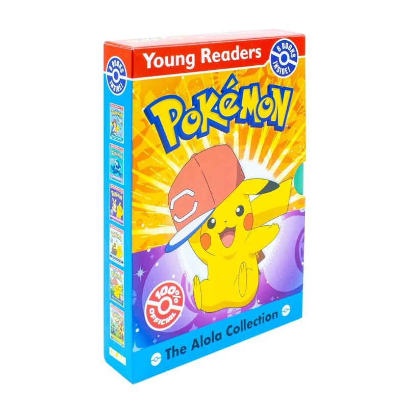 Image of Young Readers Pokemon Level 2 Passport to Reading Alola 6 Books Collection Box Set (Making The Band, Play Bail, Pikachu!) Pokemon Books