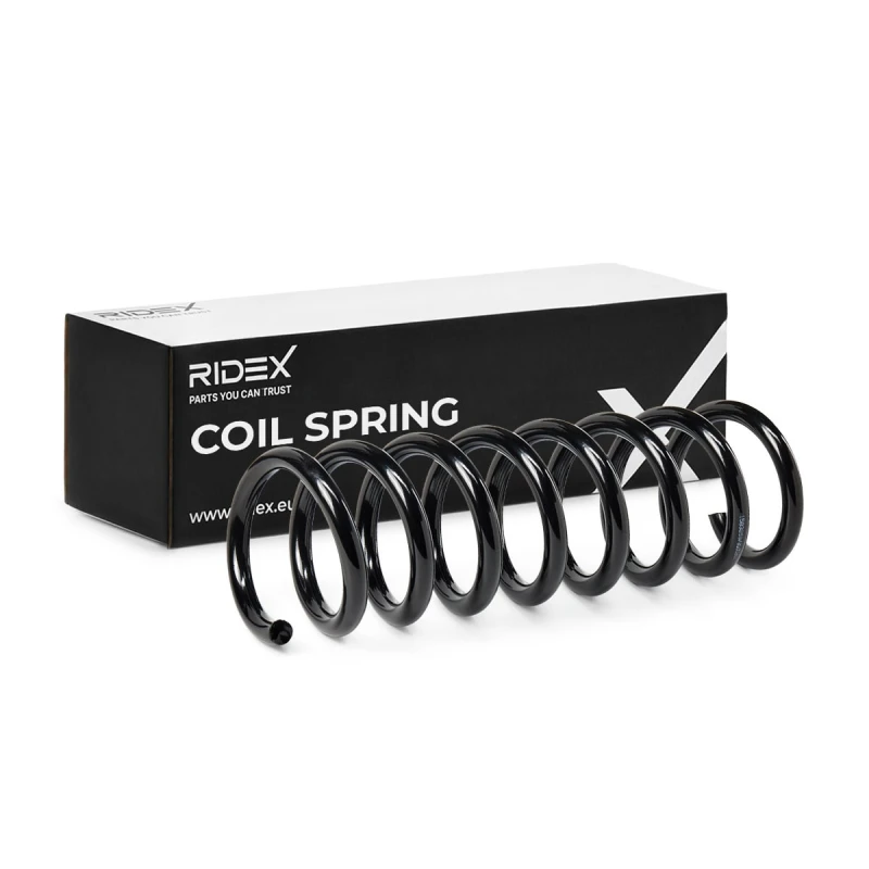Image of RIDEX 188C0207 Coil spring Front Axle Coil Spring (188)