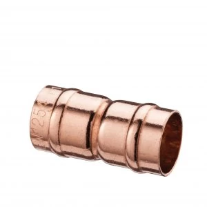 Image of Wickes Solder Ring Imperial/Metric Adaptor - 1/2in x 15mm