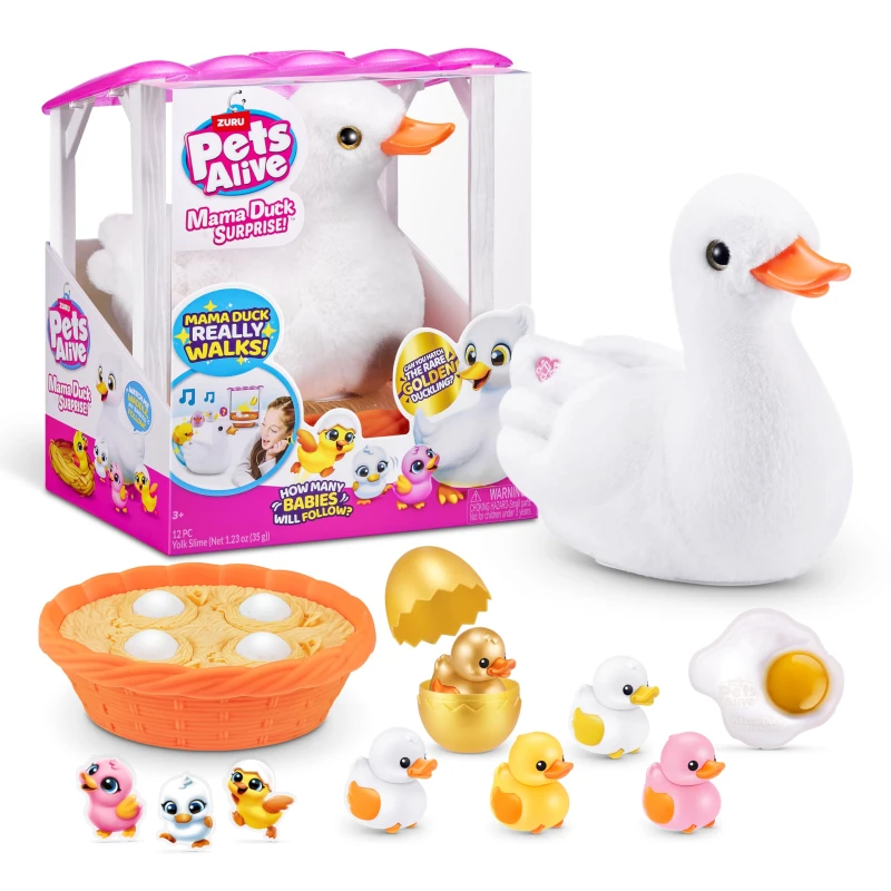 Image of Pets Alive Pets Alive Mama Duck & Baby Surprise by ZURU