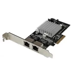 image of StarTech Dual Port PCI Express PCIe x4 Gigabit Ethernet Server Adapter Network Card Intel i350 NIC