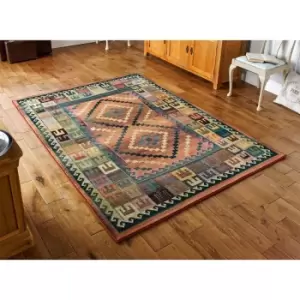 Image of Oriental Weavers Gabbeh Rug Geo 51/001 C 160X235cm