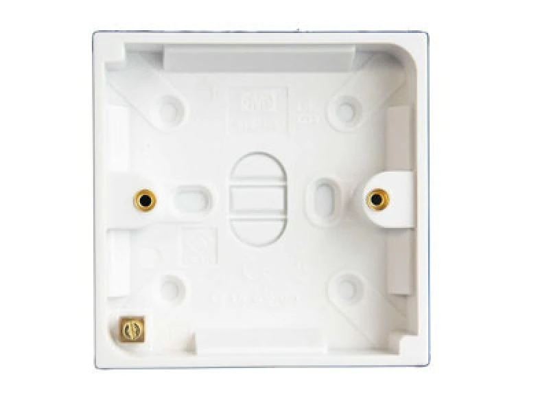 Image of Dencon 8897Nb Pattress Box 1-Gang 18mm Dcn8897Nb