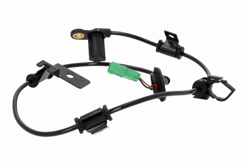 Image of VEMO V25-72-0362 ABS Sensor Green Mobility Parts Rear Axle Left Sensor,wheel speed (412)