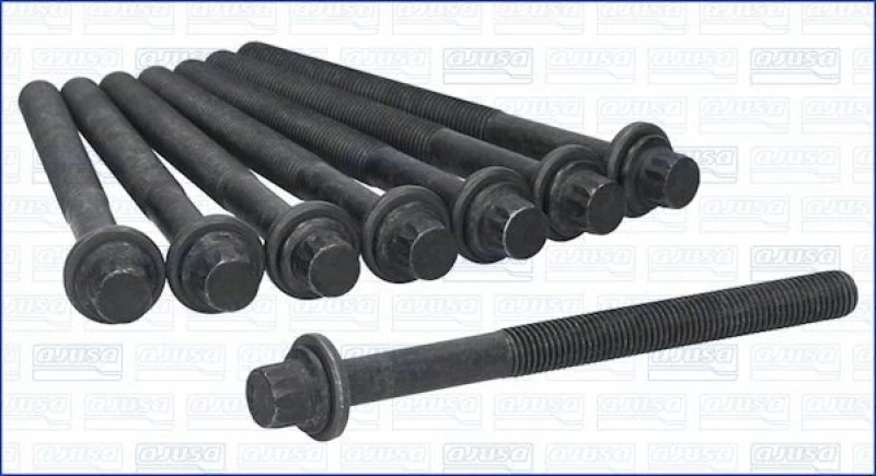 Image of AJUSA Bolt Kit, cylinder head AJUSA 81056400