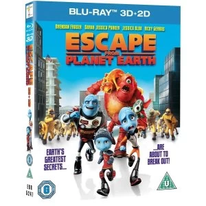 Image of Escape from Planet Earth 2D/3D Bluray