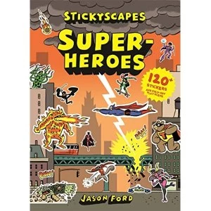 Image of Stickyscapes Superheroes Paperback / softback 2018