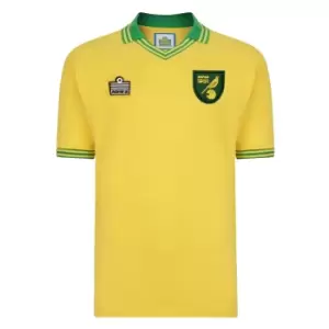 Image of Norwich City 1978 Admiral Retro Football Shirt