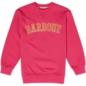 Image of Barbour Girls Northumberland Sweatshirt - Pink