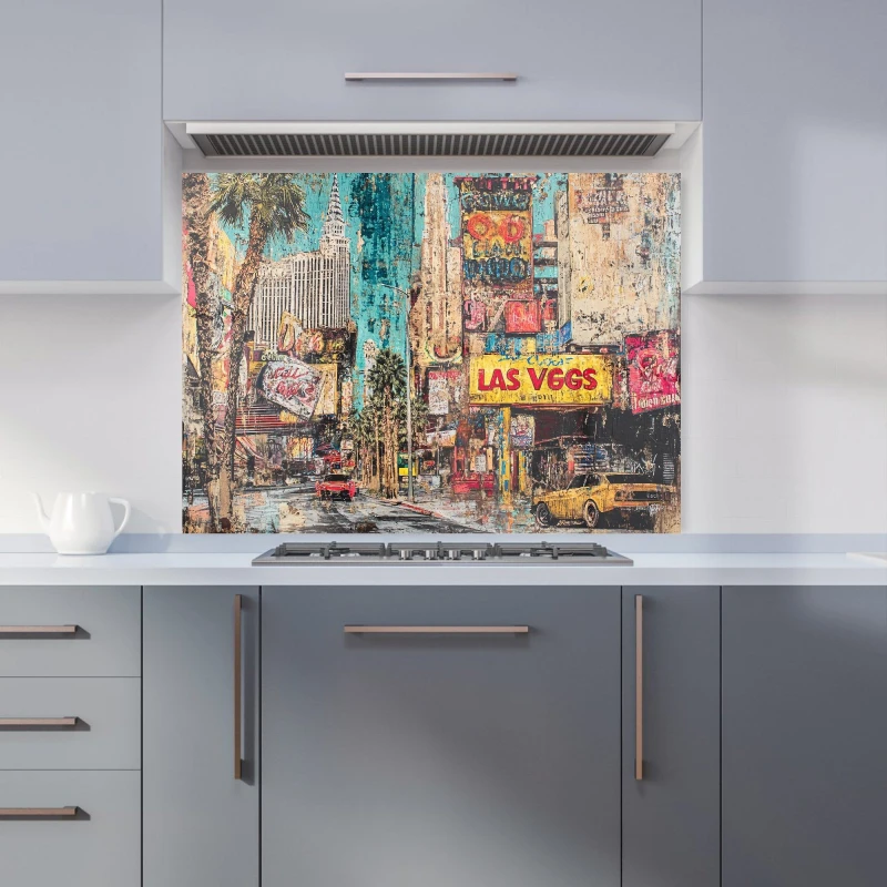 Image of Designer Kitchen Splashbacks Jasper Reed: 00005 Kitchen Splashback Size: 600mm x 750mm Multicolor Unisex 600mm x 750mm