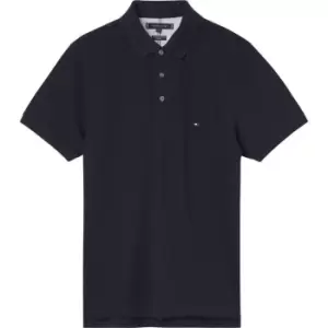 image of Tommy Hilfiger Core 1985 Slim Polo - Blue