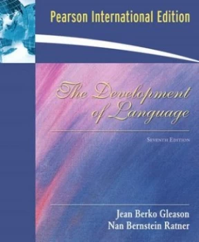 Image of The Development of Language by Jean Berko Gleason Paperback