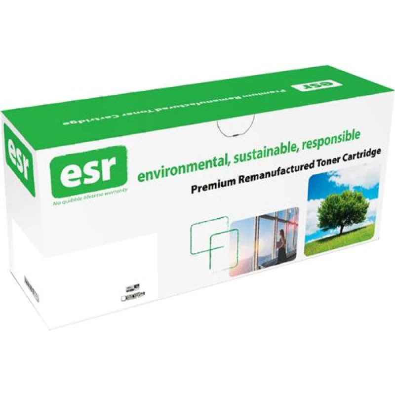 Image of esr Yellow Standard Capacity Remanufactured Oki Toner Cartridge 6K pages - 46490621